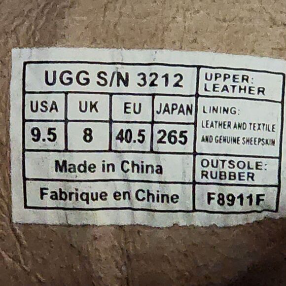 UGG Australia Brienne Suede Indigo Buckle Ankle Booties Size 9.5 - Picture 8 of 12